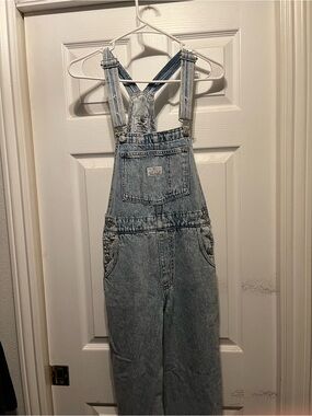 Levi's Light Blue Denim Overalls - Women's